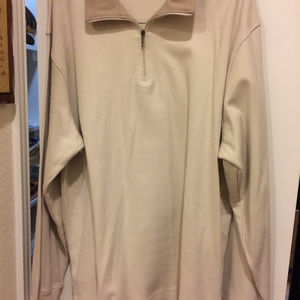 Men's XXL Geoffrey Beene pullover fleece, nwt